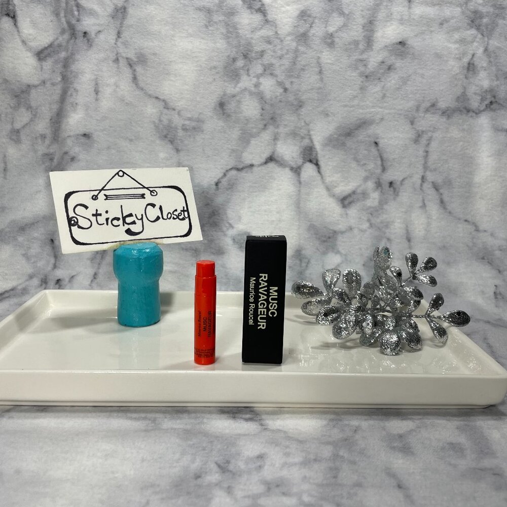 Frederic Malle Musc Ravageur EDP Ambery Oriental -Sample 1.2ml,0.04oz-BOXED-NEW